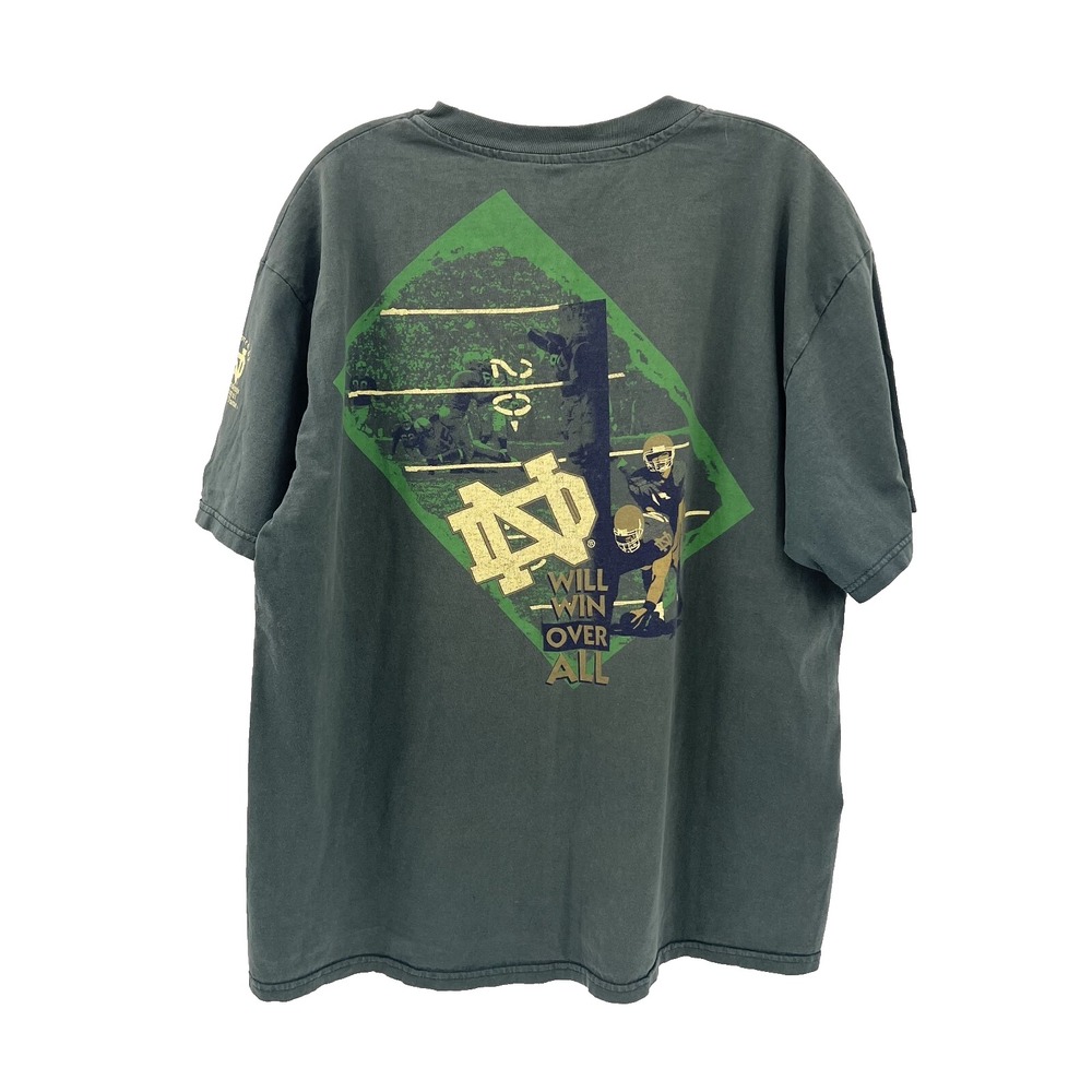 CHAMPION Men's XL Vintage 1996 NOTRE DAME FOOTBALL Win Over All Alumni T-Shirt